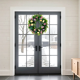 thumbnail image 6 of Spring Wreath for Front Door 17.7 inches Wildflower Wreath Door Wreaths for Spring Summer Easter Hanging Decoration for Home Indoor Outdoor, 6 of 9
