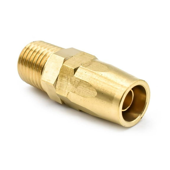 Interstate Pneumatics HRPZ24-01 1/4" Reusable Non Swivel Hose-end Fitting