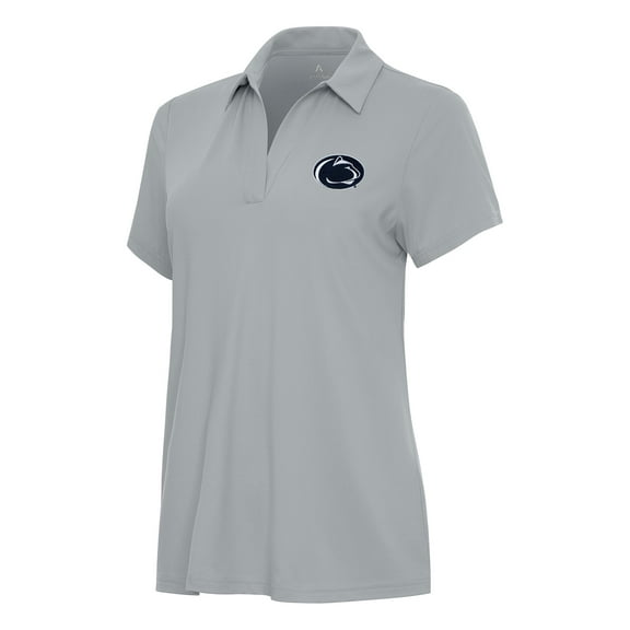Women's Antigua Gray Penn State Nittany Lions Era Polo