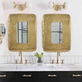 thumbnail image 4 of Metal Wall Mirror, 4 of 6