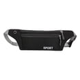 thumbnail image 4 of Running Waist Pack Lightweight Adjustable Waist Pouch for Gym Sports Fitness Black, 4 of 9