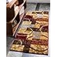 thumbnail image 3 of Unique Loom Tapis Géométrique Urbain Barista 2' x 8' Runner Multi/Beige, 3 of 4