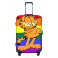 thumbnail image 1 of Cute Anime Cartoon Garfield Travel Suitcase Protective Cover Trunk Case Washable Elastic Luggage Cover Fits X-Large Suitcase Protector Baggage With Concealed Zipper Gifts, 1 of 5