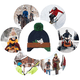thumbnail image 5 of Gorro para niños, gorro de lana cálido para invierno para niños y niñas, 5 of 5