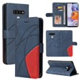 thumbnail image 1 of Case for LG Stylo 6 Leather Wallet Book Flip Folio Stand View Cover - Blue, 1 of 5