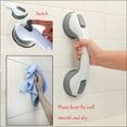 thumbnail image 5 of (Grey) 1pc Safety Tub Handle/Handle/Suction Cup Shower for Bathroom+Toilet, 5 of 5