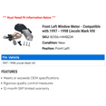 thumbnail image 2 of Front Left Window Motor - Compatible with 1997 - 1998 Lincoln Mark VIII, 2 of 2