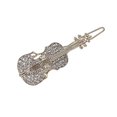 thumbnail image 1 of Accesorios para el cabello con pasador de diamantes de imitación de cristal con diseño de violín para mujer - Lindas horquillas y clips de estilo coreano, 1 of 5