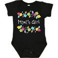 thumbnail image 3 of Inktastic Mimis Girl Bright Flowers Girls Baby Bodysuit, 3 of 5