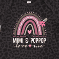 thumbnail image 4 of Inktastic Mimi and PopPop Love Me Rainbow Girls Baby Bodysuit, 4 of 5