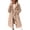 Khaki-03, variant on Perfectbot Women's Sherpa Fleece Coat Lapel Collar Long Sleeve Button Down Teddy Jacket Warm Winter Outerwear