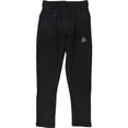 thumbnail image 1 of Reebok Boys French Terry Tapered Relaxed Sweatpants Athletic Pants, black, 5T, 1 of 2