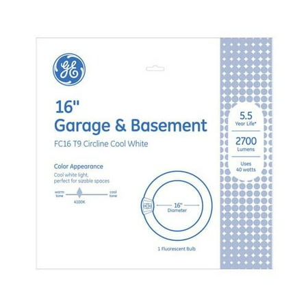 

G E Lighting 33893 40-Watt Cool White Circline Tube Fluorescent Light Bulb