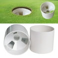 thumbnail image 3 of Golf Hole Cup, Golf Putting Cup for Outdoor Backyard Golf Practice, Plastic Golf Cups for Putting Green, 4 Inch Depth, 3 of 8
