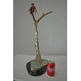 thumbnail image 3 of Nifao Colored Monkey Resting on a Tree Bronze Statue – Home Decor Sculpture, 12"L x 13"W x 27"H, 3 of 10