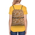 thumbnail image 4 of Xecao Monkey Sloth for Drawstring Bags,Pull String Backpack Bags,String Bag Sackpack, 4 of 6