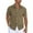 Brown, variant on Men's Casual Stylish Short Sleeve Button-Up Striped Dress Shirts Stretch Beach Shirt Formal Business Work Shirt Top