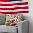 thumbnail image 4 of Clearance Under $5!Yyuenw 4Th of July Decorations Patriotic Pillow Covers 18X18 America Flag Double Sides Print Cushion Cover for Bed Sofa Cartoons Tetragonum Couch Pillow Cover, 4 of 5