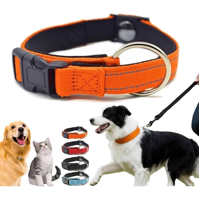 Pawliberation Magnetic Dog Collar, Magnetic Dog Collar, Pawliberation for Dogs, Material + Heavy-Duty Buckle, Double Layer Reflective Doš Collar Waterproof, Perfect for Senior Dogs (C2)