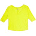 thumbnail image 2 of Bella + Canvas S Jaune Néon, 2 of 4