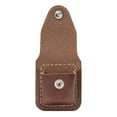 thumbnail image 2 of Zippo Brown Lighter Pouch with Clip, 2 of 5