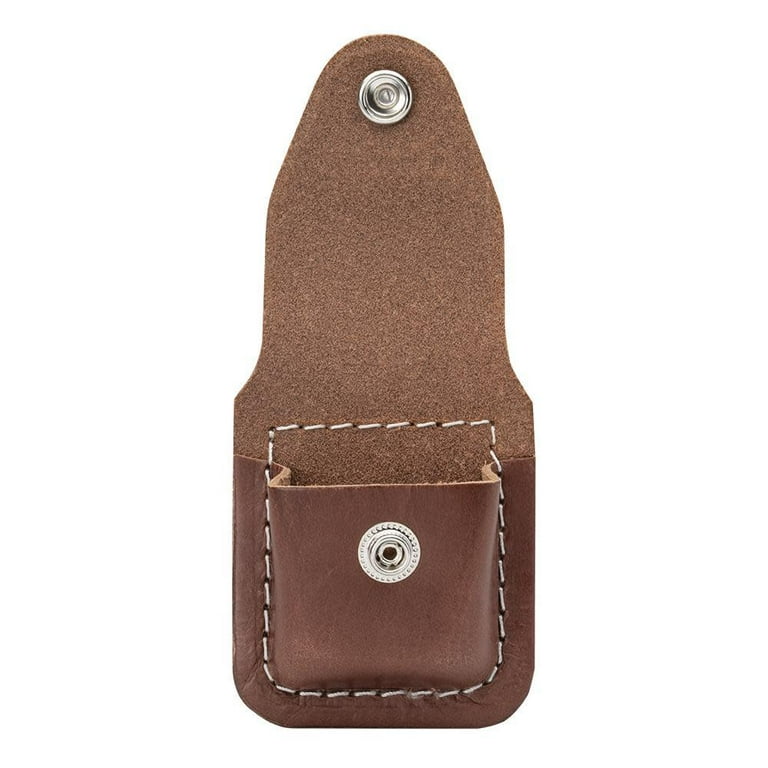 Zippo Brown Lighter Pouch with Clip 