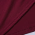 thumbnail image 6 of LEKODE Drape Fit Open Front Duster Shrug Long Sleeve Dual Side Pockets Lightweight Casual Travel Outerwear Tops Red 3XL, 6 of 8