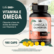 thumbnail image 5 of LIFE 360+ Vitamina E Omega 180 Cápsulas Omega 3, 5 of 7