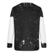 thumbnail image 4 of Gibobby Sudaderas para mujer navidad Ms Coat Manga Larga Cuello Redondo Estampado Navidad Sin Gorro Polar(Negro,XG), 4 of 5