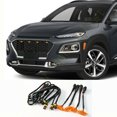 thumbnail image 1 of 4Pcs for Hyundai Kona 2018-2021 Car Front Grille LED Light Raptor Style Trim, 1 of 3