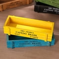 thumbnail image 6 of 4PCS Wood Planter Box Succulent Planter Decorative Rectangular Garden Planter Plant Container Box Large Outdoor Garden Planters for Indoor and Outdoor, 6 of 7