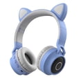 thumbnail image 1 of Cute Ear Bluetooth 5.0 Auriculares con cancelación de ruido LED Auriculares de 3,5 mm con micrófono Guardurnaity EL4101-03, 1 of 2