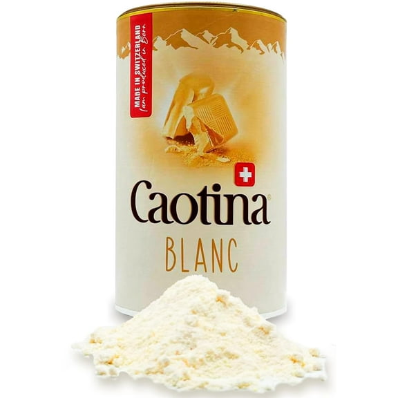 Stapster Caotina (Switzerland) Classic Cocoa Drink Powder with White Swiss Chocolate, 500g