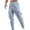Light Blue, variant on BXINGOHAI Jogger Sweatpants for Men Drawstring Harem Pant Elastic Waistband Drawstring Jogger Pants Casual Solid Sweatpant Athletic Running Long Pants With 4 Pockets Clearance Sale Gray,M