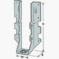 thumbnail image 4 of Simpson Strong Tie LUS28-2Z 2 x 8 in. Face Mount Joist Hanger, Double, 4 of 4