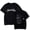 black, variant on Rauw Alejandro Cosa Nuestra T-Shirt Merch Summer For Women/Men Unisex O-neck Short Sleeve Tshirt Cosplay Streetwear