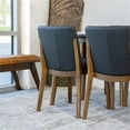 thumbnail image 4 of Kingston Modern Solid Wood Walnut Kitchen & Dining Room Table and Chairs for 4, 4 of 6