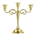 thumbnail image 3 of Candelabro de 3 brazos Sunnimix dorado decoración Comedor, 3 of 6