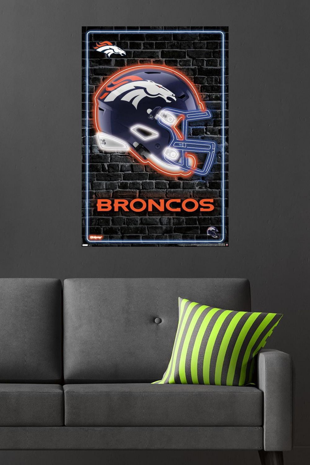 Casque NFL Denver Broncos - Neon 23