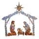 thumbnail image 2 of Adorno navideño creativo Escultura de hierro, LED DIY Craft, Decoración para hogar para año Dormitorio Exhibición perfecl Figuras de Navidad, 2 of 7