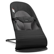BabyBjorn Bouncer Balance Soft, Cotton, Black/Dark Gray (005022US)