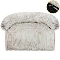 thumbnail image 1 of Washable Pet Sofa Dog Bed Calming Bed For Large Dogs Sofa Blanket Winter Warm Cat Bed Mat Couches Car Floor Furniture Protector ShopWise Round, 1 of 22