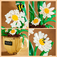 thumbnail image 2 of Daisy Flowers Building Blocks Set Compatible with Lego Botanical Home Decor Gift for Adults 496 Pcs, 2 of 5
