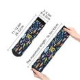 thumbnail image 5 of Bingfone Colorful Space Design Patterned Men'S Women'S Casual Cotton Socks, 5 of 9