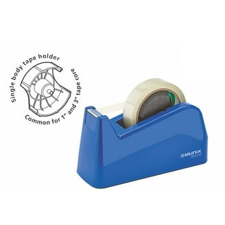 PMI Blue Screen Print Tape Dispenser – Holds 4" Wide Rolls, Table Mountable With Measuring Edge For Accurate Cuts
