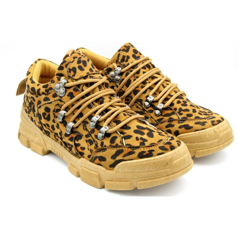 Walmart leopard best sale sneakers