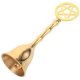 thumbnail image 2 of Divination Handheld Bell Ritual Handheld Bell Restaurant Service Bell Countertop Bell Tarot Bell, 2 of 4