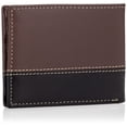 thumbnail image 2 of Cartera Timberland de Cuero para Hombre, Bifold Híbrida Marrón y Negra, 2 of 7