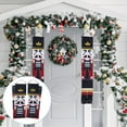 thumbnail image 6 of KALLORY 1 Pair Festive Door Decoration Nutcracker Soldier Pendant Multi Colored Outdoor Display, 6 of 8