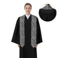 thumbnail image 4 of Fotbe Similar To Leopard Print Printed Class of 2024 Graduation Stole, 4 of 7